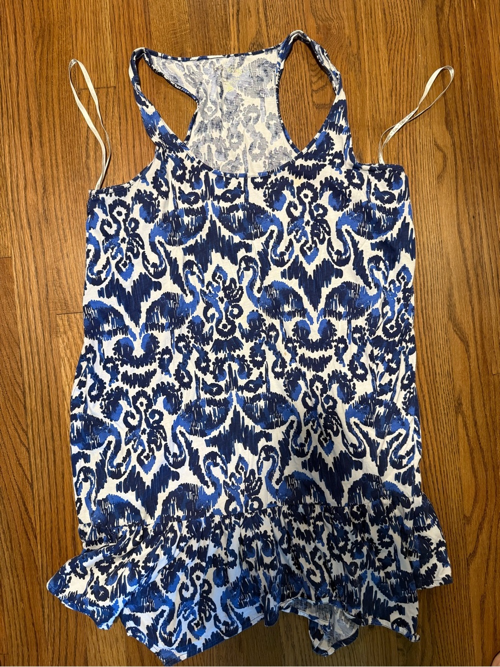 Lilly Pulitzer Blue and White Mini Dress